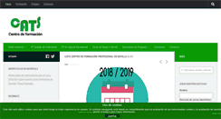 Desktop Screenshot of catsformacion.com